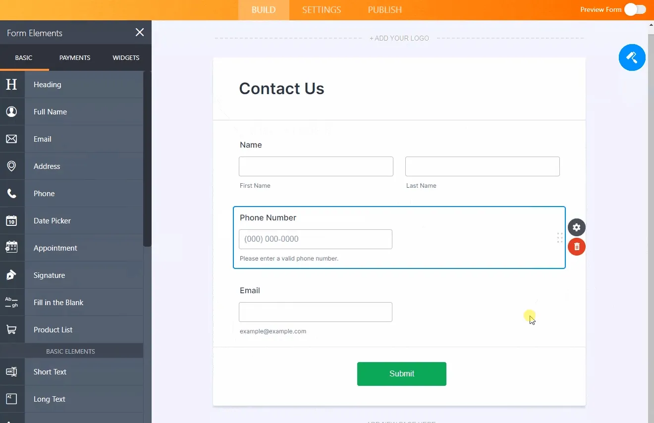 Jotform - أدوات الذكاء الاصطناعي لإدخال البيانات