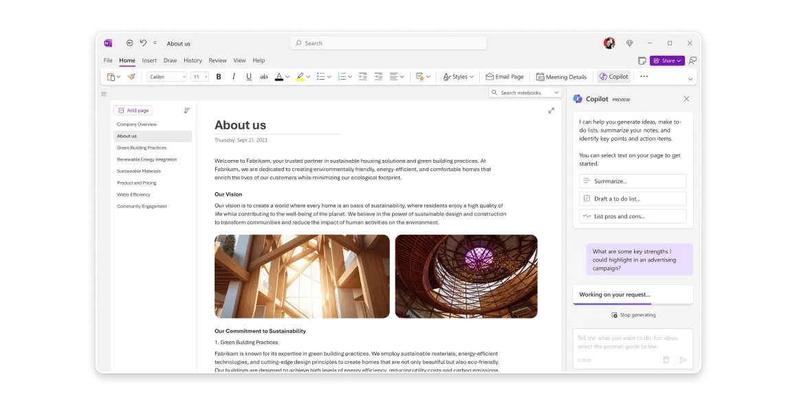 Microsoft OneNote Dashboard: Alternative zu Google Keep