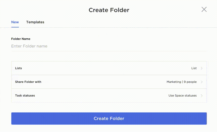Créer et gérer des statuts personnalisés – Aide ClickUp