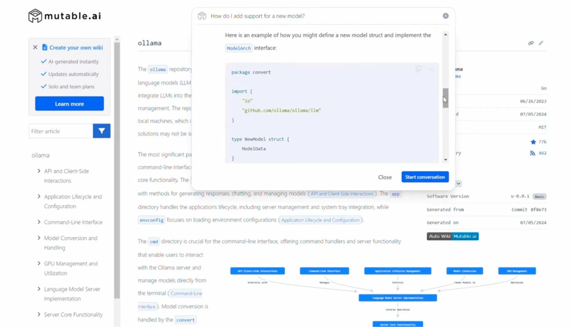 Mutable AI: AI Javascript Generator