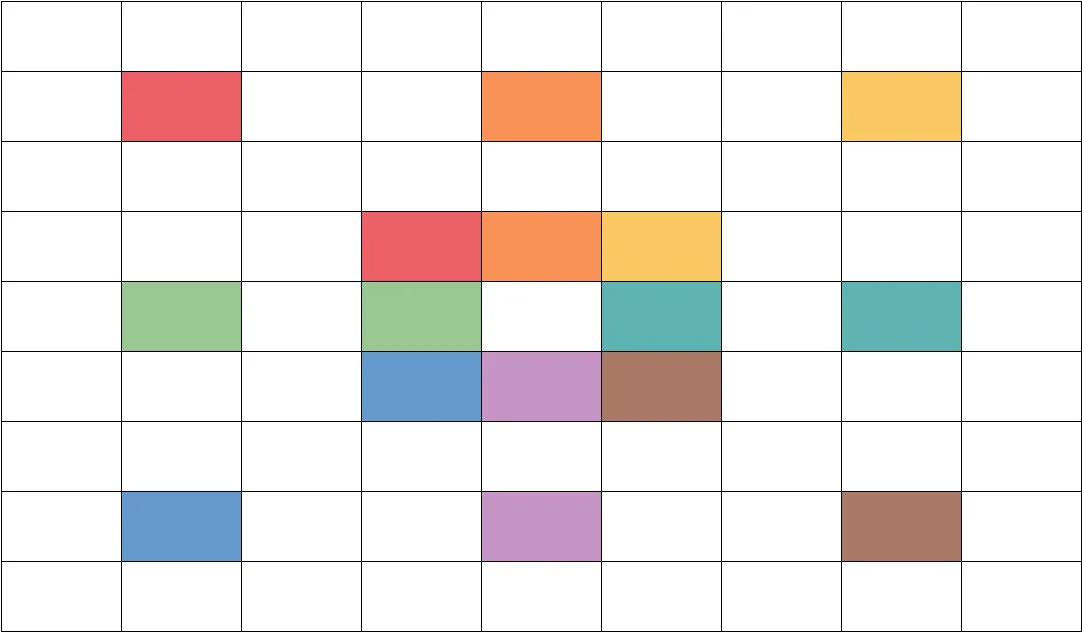 Template Brainstorming Bunga Lotus oleh Visual Paradigm: Template Diagram Lotus