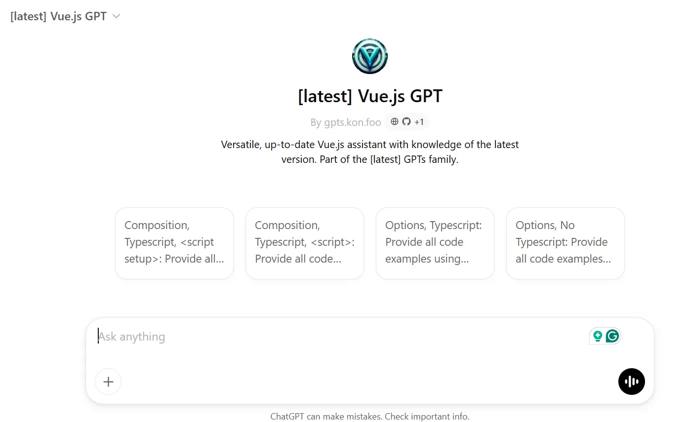 Vue.js GPT
