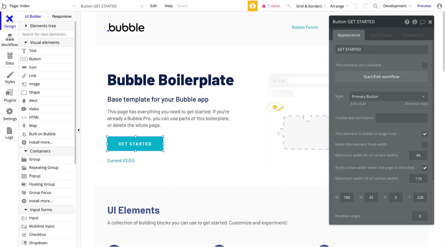 Skapa interaktiva appar för flera användare för stationära och mobila webbläsare med Bubble