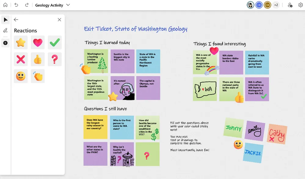 Die virtuelle Whiteboard-Plattform Microsoft Whiteboard