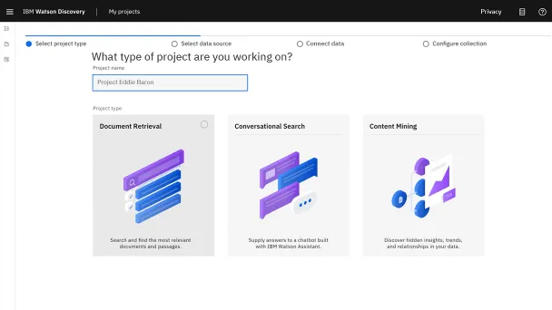 Bảng điều khiển IBM Watson
