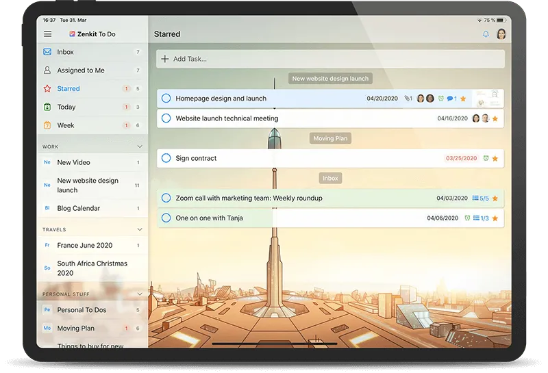 zenkit: alternatywy dla Wunderlist