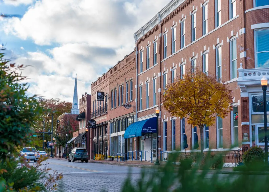 Musée Walmart dans le centre-ville de Bentonville