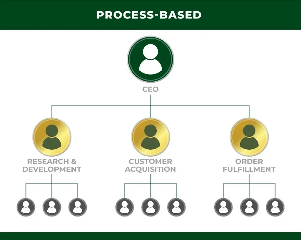 Estrutura organizacional baseada em processos