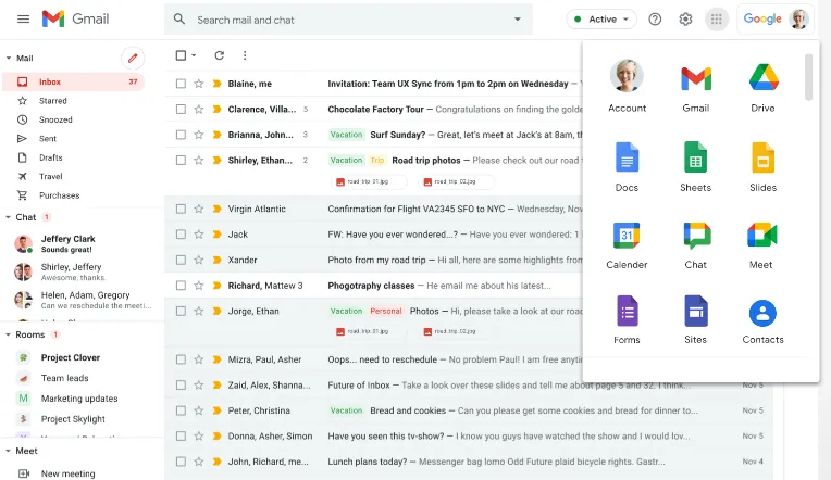 Google Workspace Dashboard: alternativa a Lark