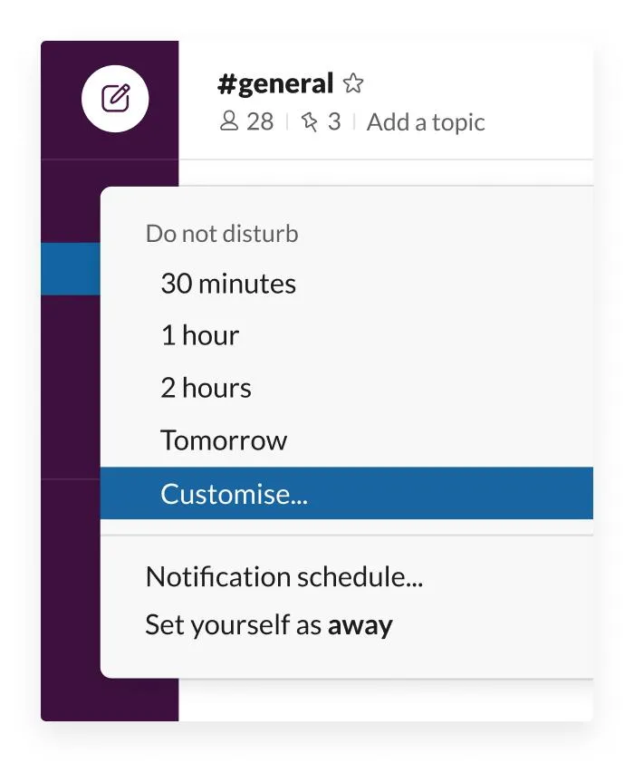 Personnalisez les notifications