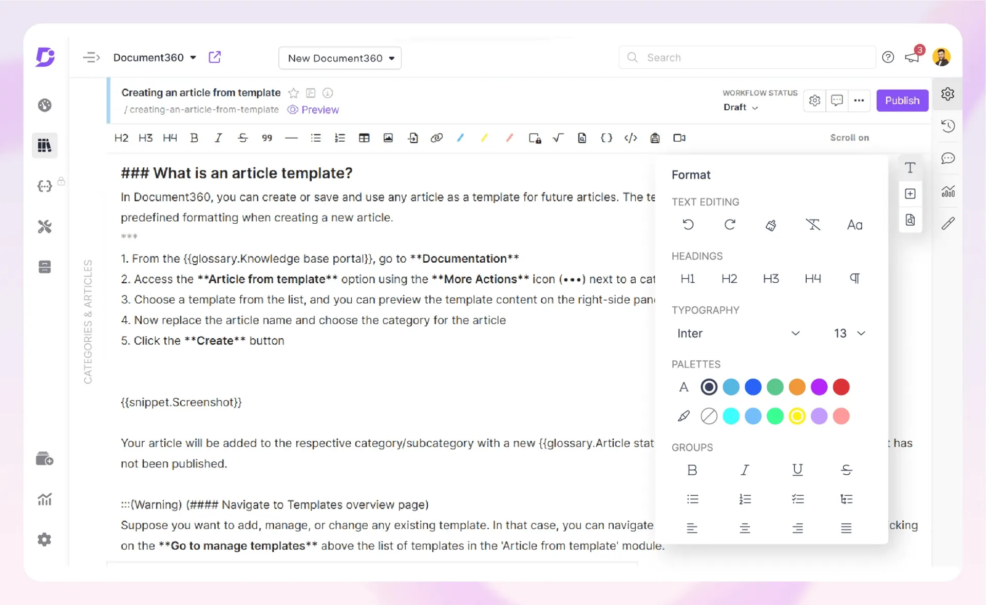 Documento Document360
