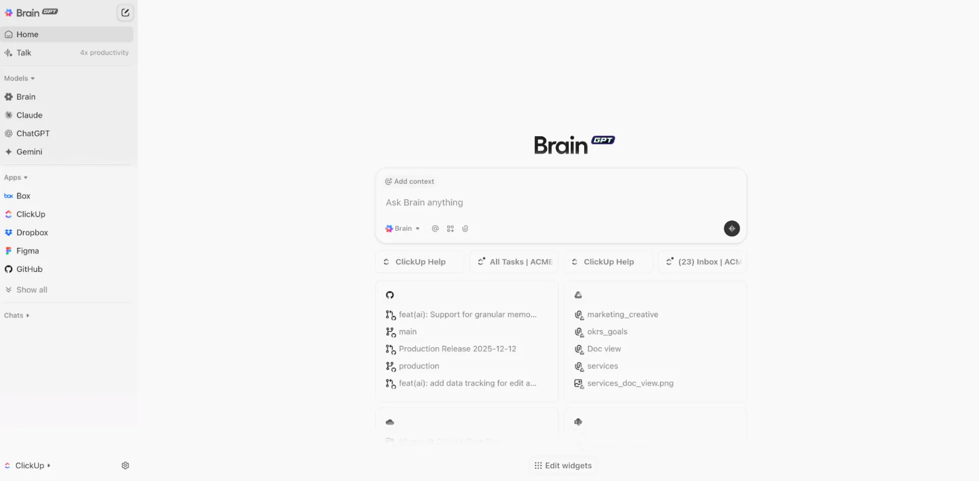 ClickUp BrainGPT: Nền tảng trình duyệt và máy tính để bàn giúp loại bỏ sự lan rộng của AI.
