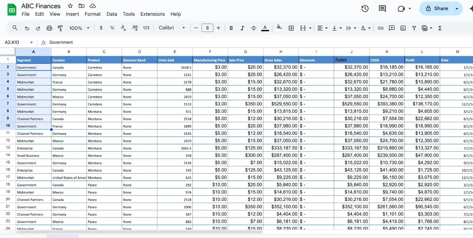 Google Sheets Como bloquear células no Google Sheets