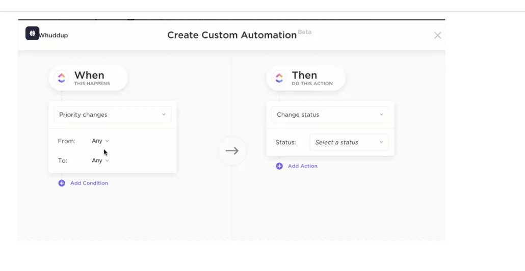 ClickUp Automations – Hur man väljer CRM-programvara för att förbättra kundhanteringen