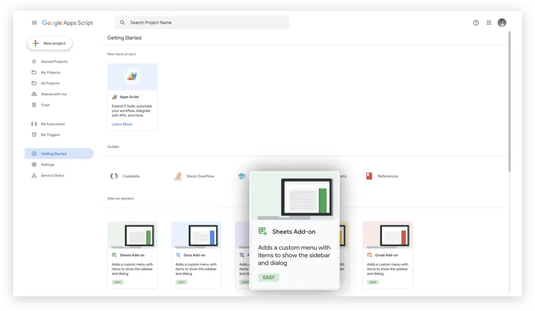Google Workspace - App Script