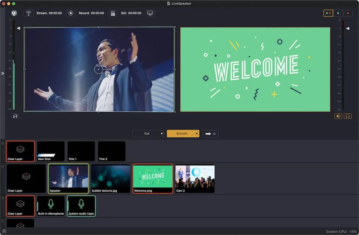 Software di podcasting: editor video Telestream