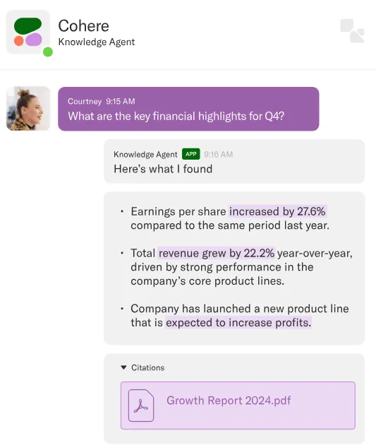 Cohere (Terbaik untuk solusi AI tingkat perusahaan yang privat): Alternatif Mistral AI