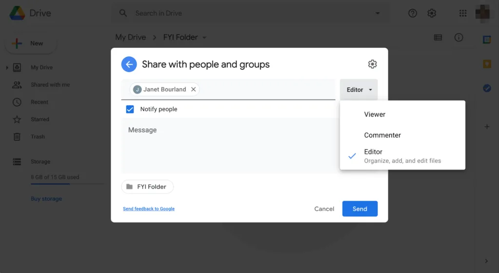 วิธีแชร์การบันทึกของคุณ: วิธีบันทึกการประชุม Google Meet