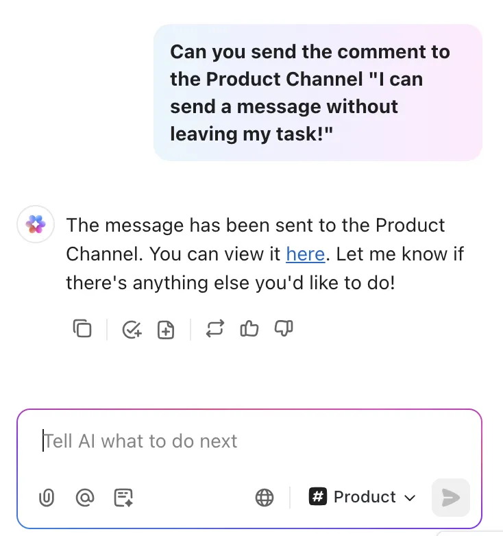 ClickUp Chat