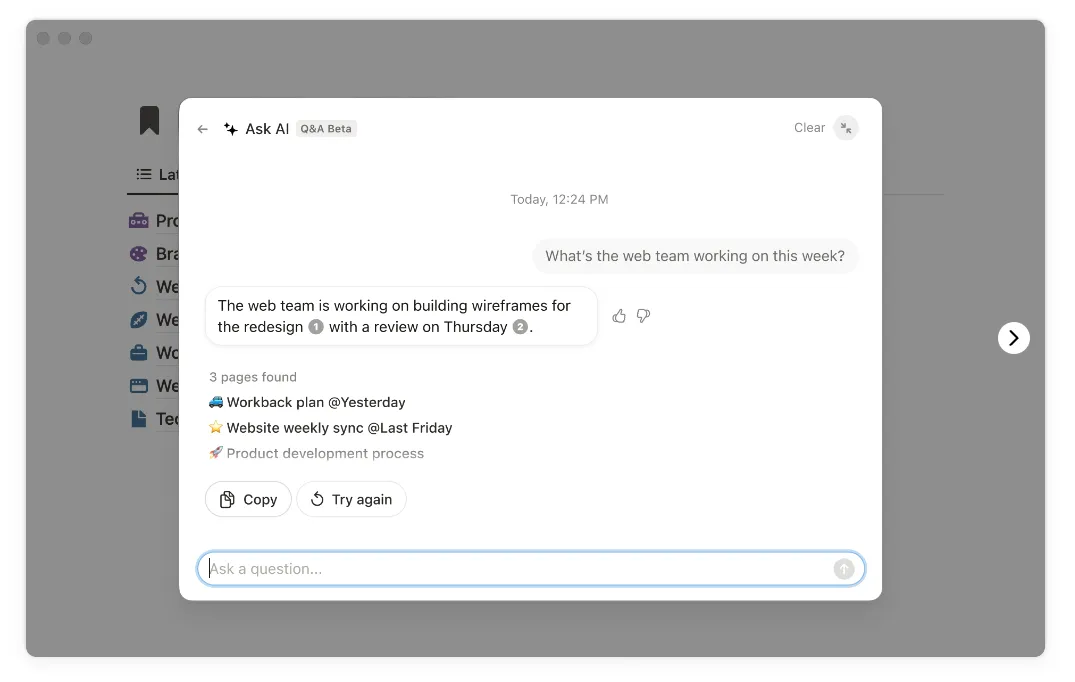 Notion: AI termelékenységi eszközök