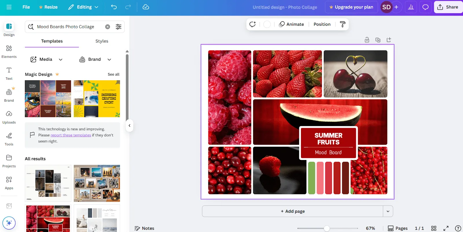 Canva Vision Board Maker: أداة تصميم تعاونية حيث يمكن للفرق أخيرًا إنشاء لوحات ملهمة مع حرية السحب والإفلات