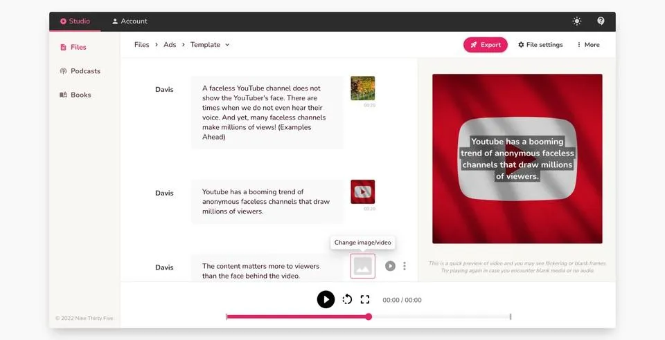fliki.ai Studio Công cụ AI cho video