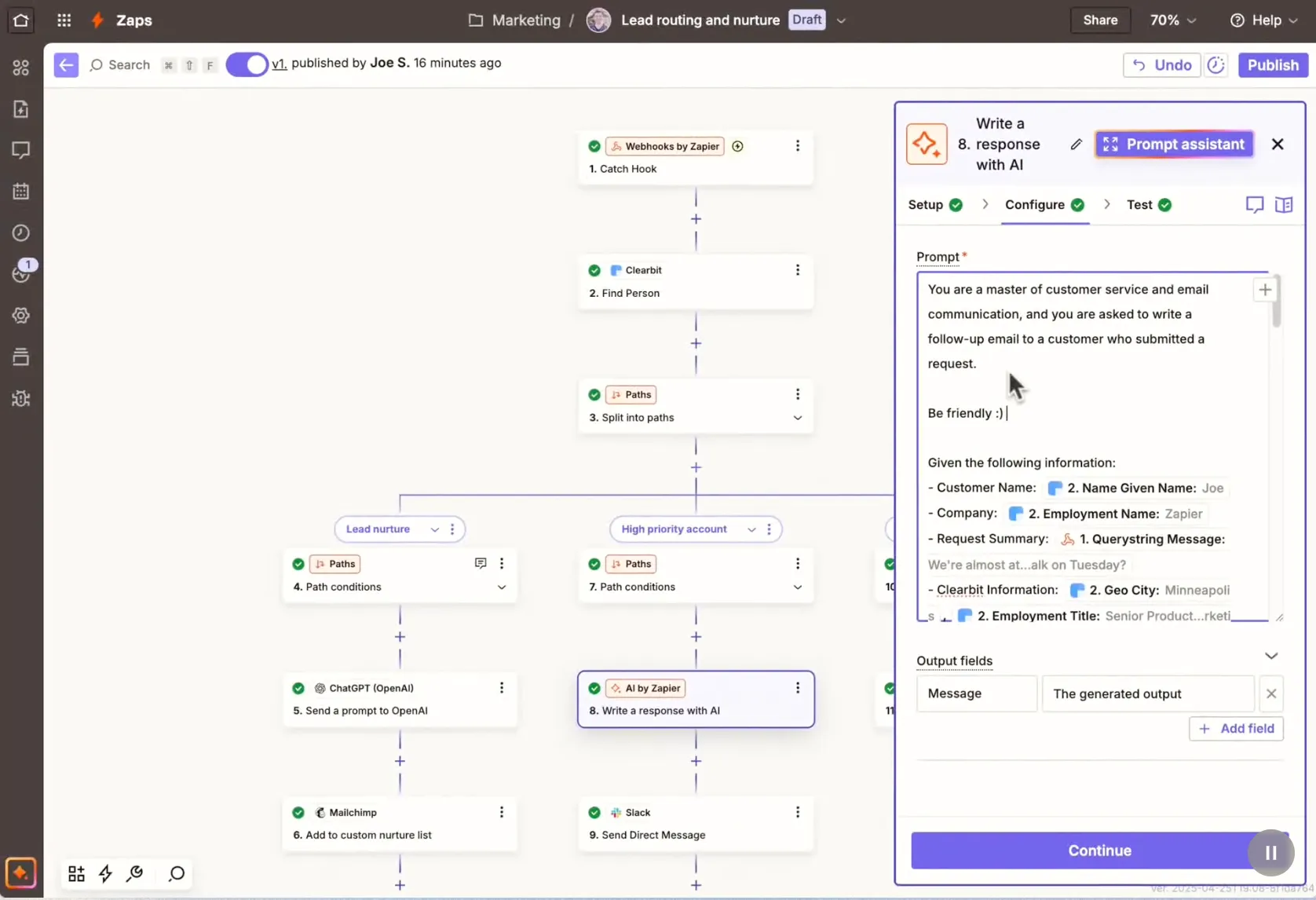 via Zapier: Alat Produktivitas