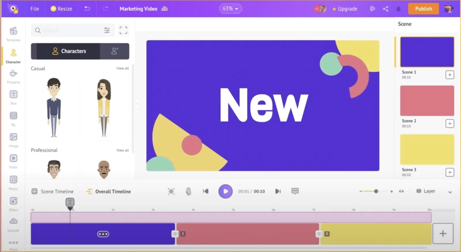 Animaker: software per video esplicativi
