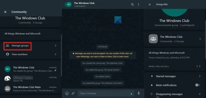 WhatsApp (am besten geeignet für den Aufbau persönlicher und beruflicher Communities)