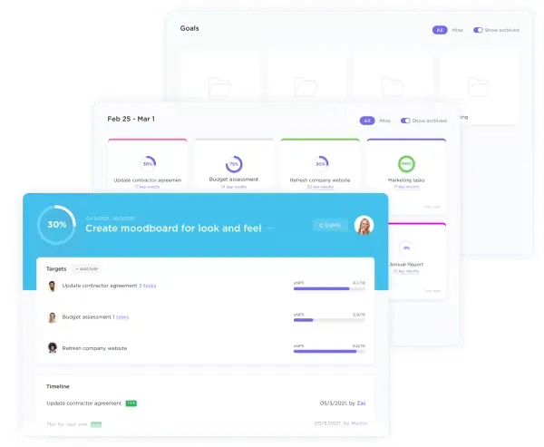 ClickUp Goals_Consigli per la gestione del tempo per titolari di imprese