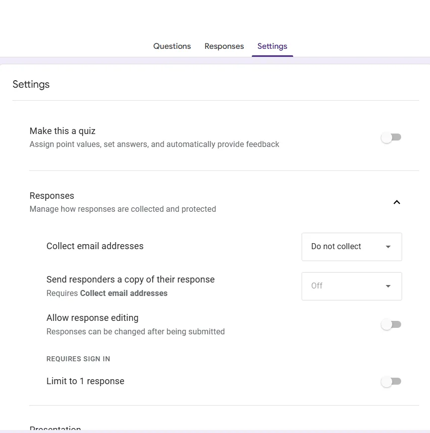 Jak zveřejnit formulář Google