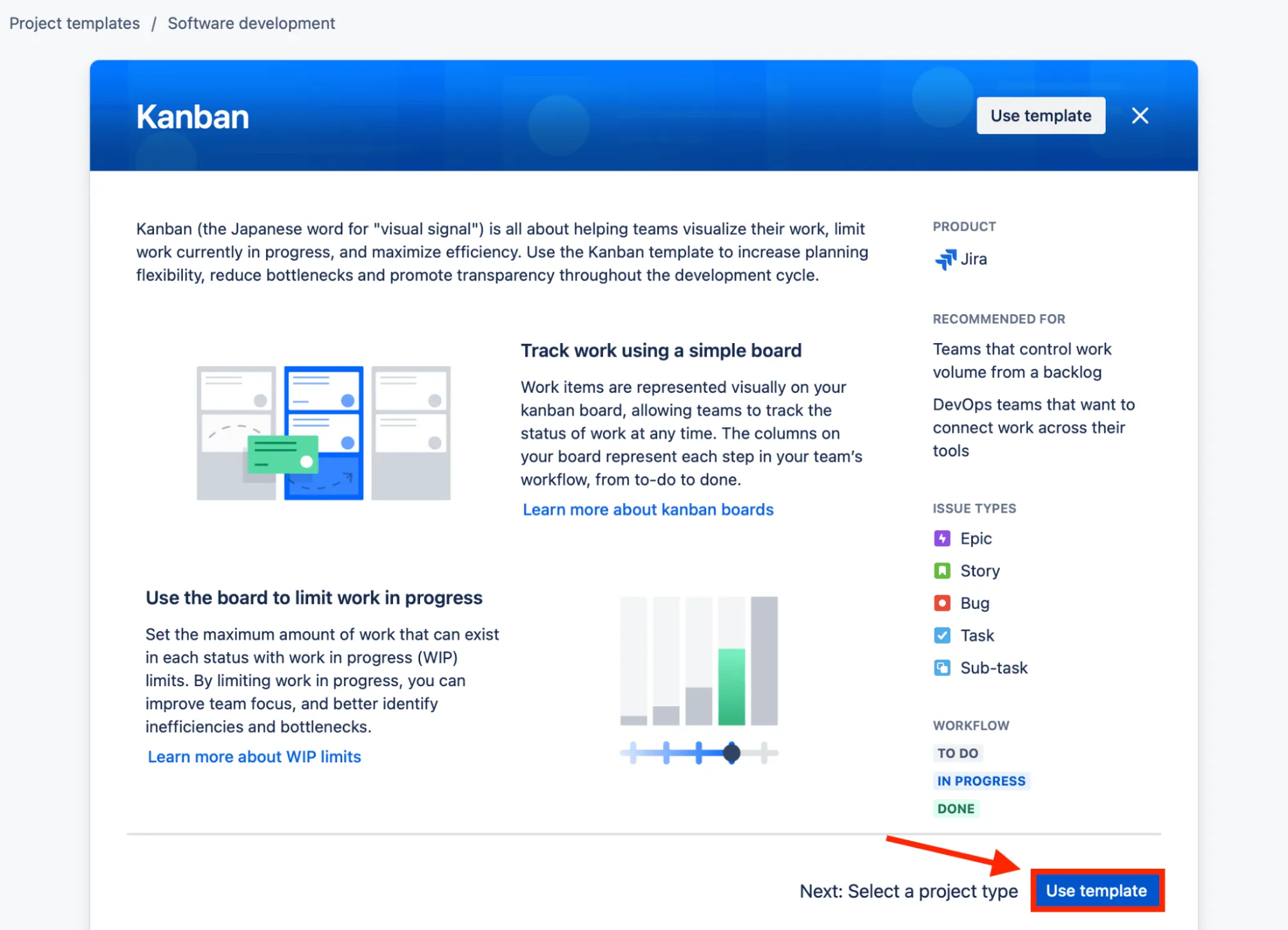 ภาพรวมของคัมบังใน JIRA