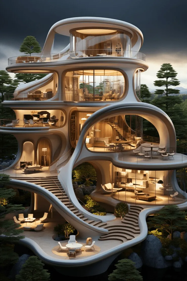 model arsitektur 3D
