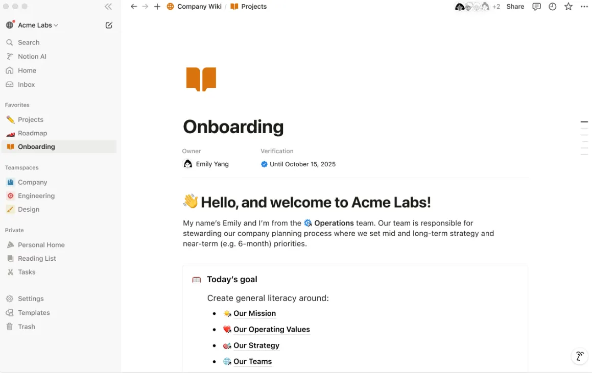 Notion Wiki: Coda vs Notion