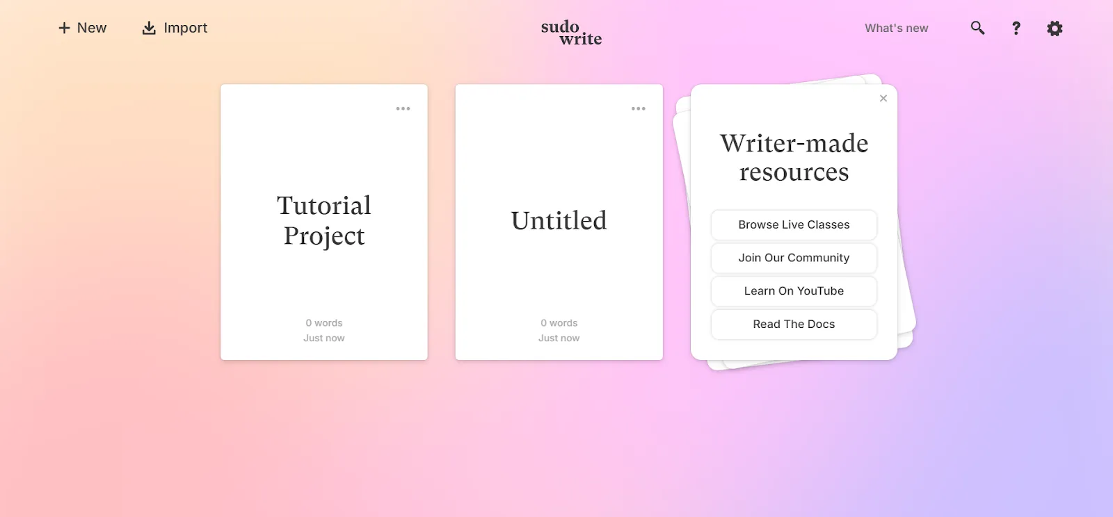 Sudowrite