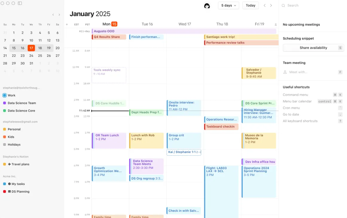 Calendario Notion: Coda vs Notion