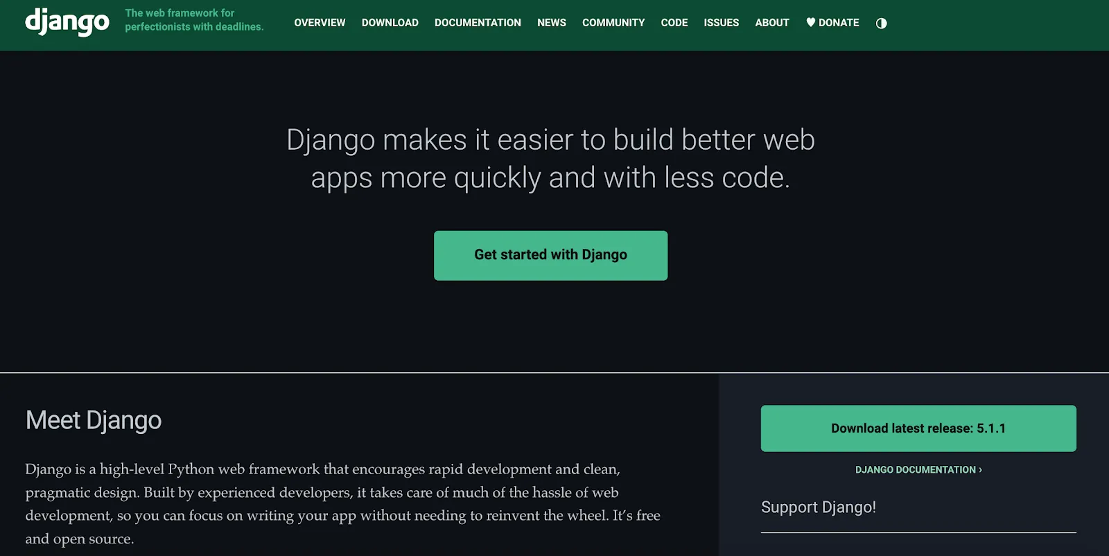 Open-Source-Projekte: Django für schnelle Webentwicklung