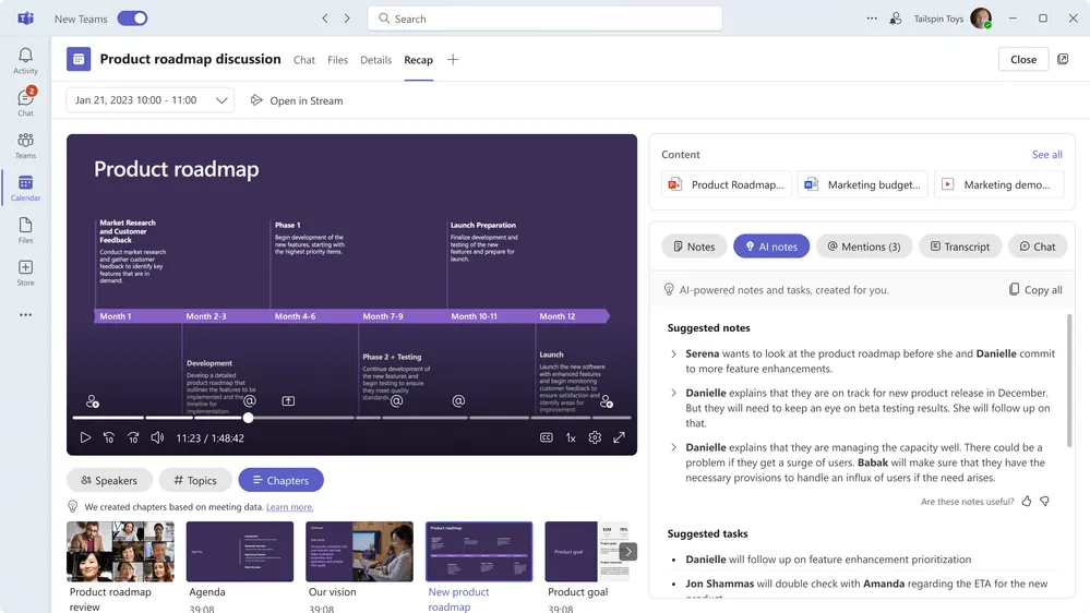 Simplifiez votre charge de travail grâce aux outils d'IA et aux bots : ClickUp vs Microsoft Teams