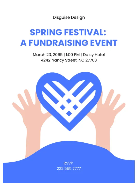 Modello Fundraising Fest di Documenti Google di Template.net