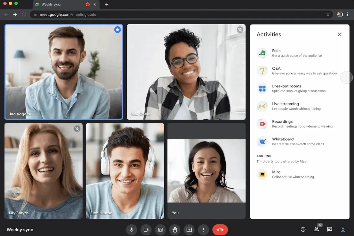 Google Meet: alternativas ao Slack