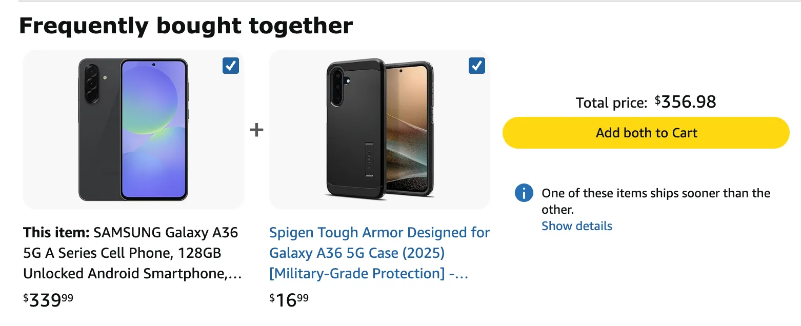 Amazon: Bán chéo