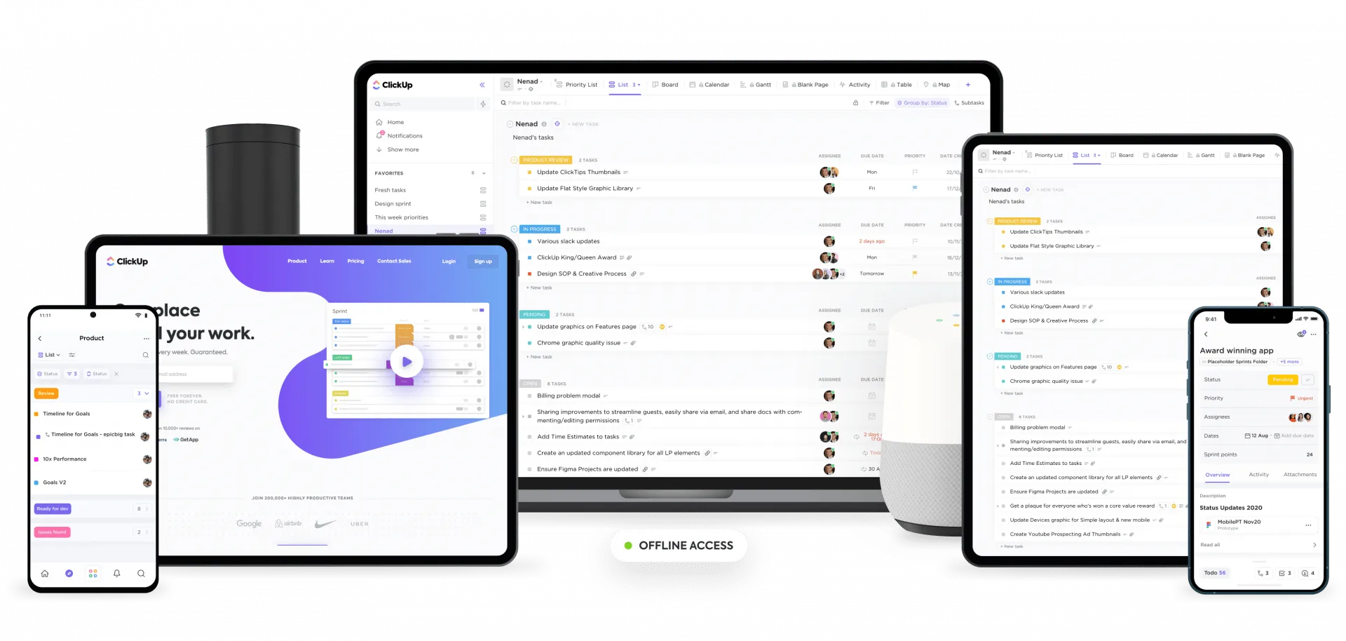 thiết bị clickup