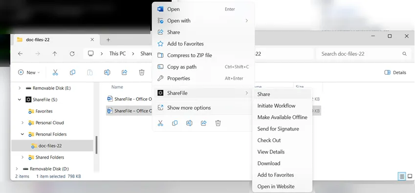 ShareFile Dashboard: Software zur Dateifreigabe