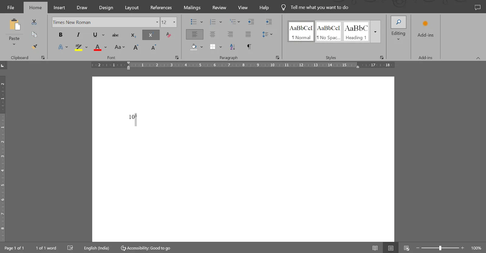 วิธีทำตัวพิมพ์ยกใน Word นั้นง่ายมาก