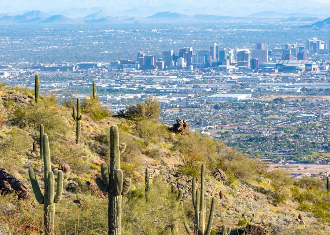Vue panoramique de Phoenix