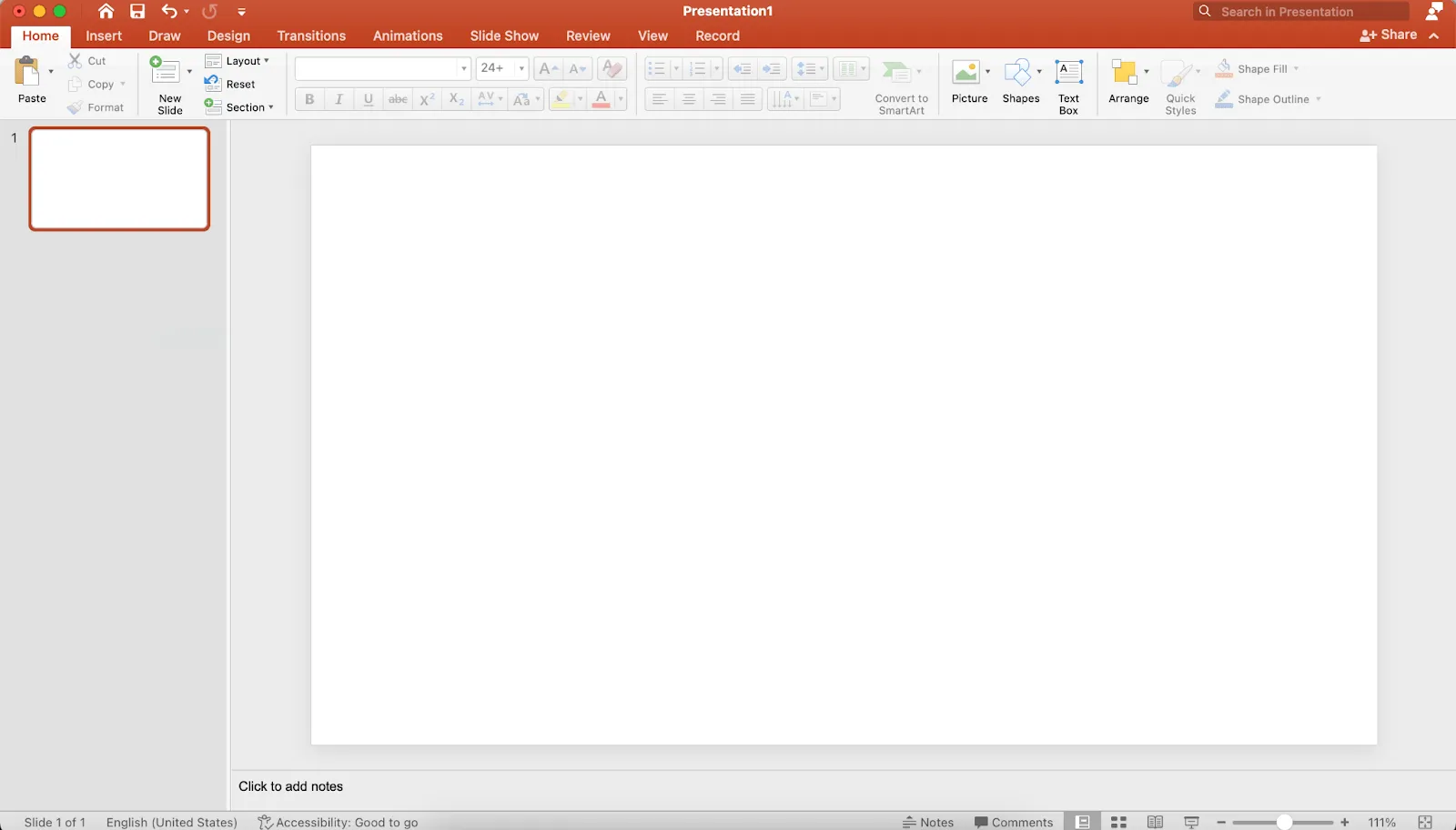 Trang Microsoft PowerPoint