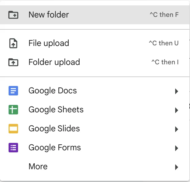 Criar pastas: como organizar o Google Drive