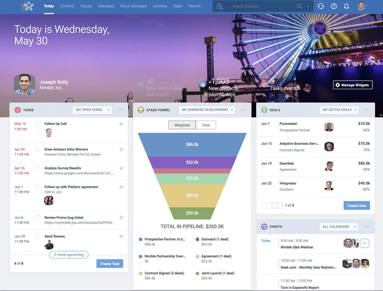 Nimble: collabora in tutto il tuo ambiente di lavoro