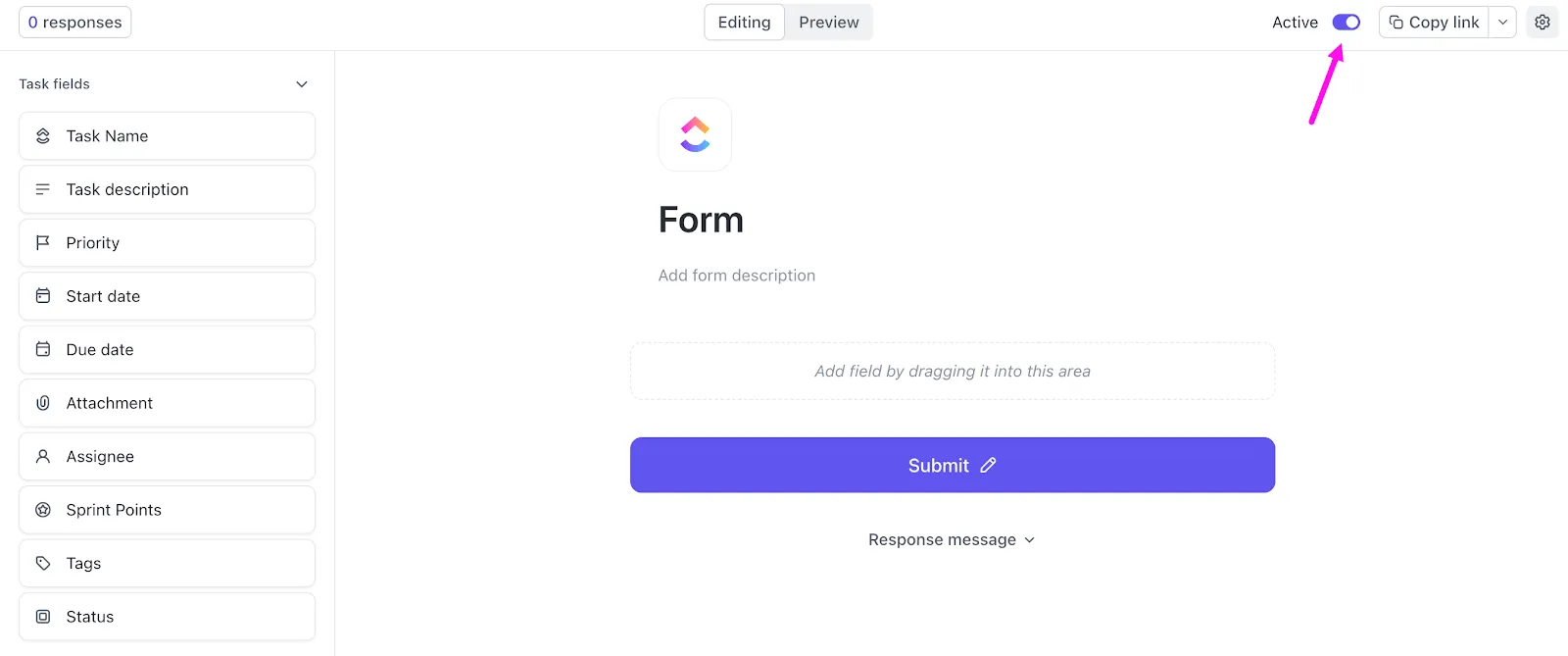 Biểu mẫu ClickUp