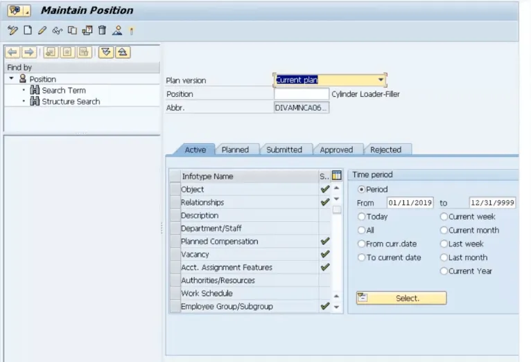 Beispiel für IBM Talent Management Software